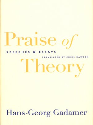 cover image of Praise of Theory